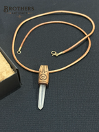 Stier-Sternzeichen-Halskette, Anhänger aus Bergkristall, Lederband, Boho-Minimalistischer Schmuck