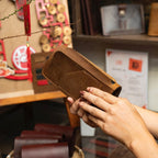 Handmade Women Leather Clutch Wallet – Genuine Cowhide Long Wallet