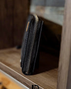 Handmade Men’s Long Leather Wallet with Free Name Engraving