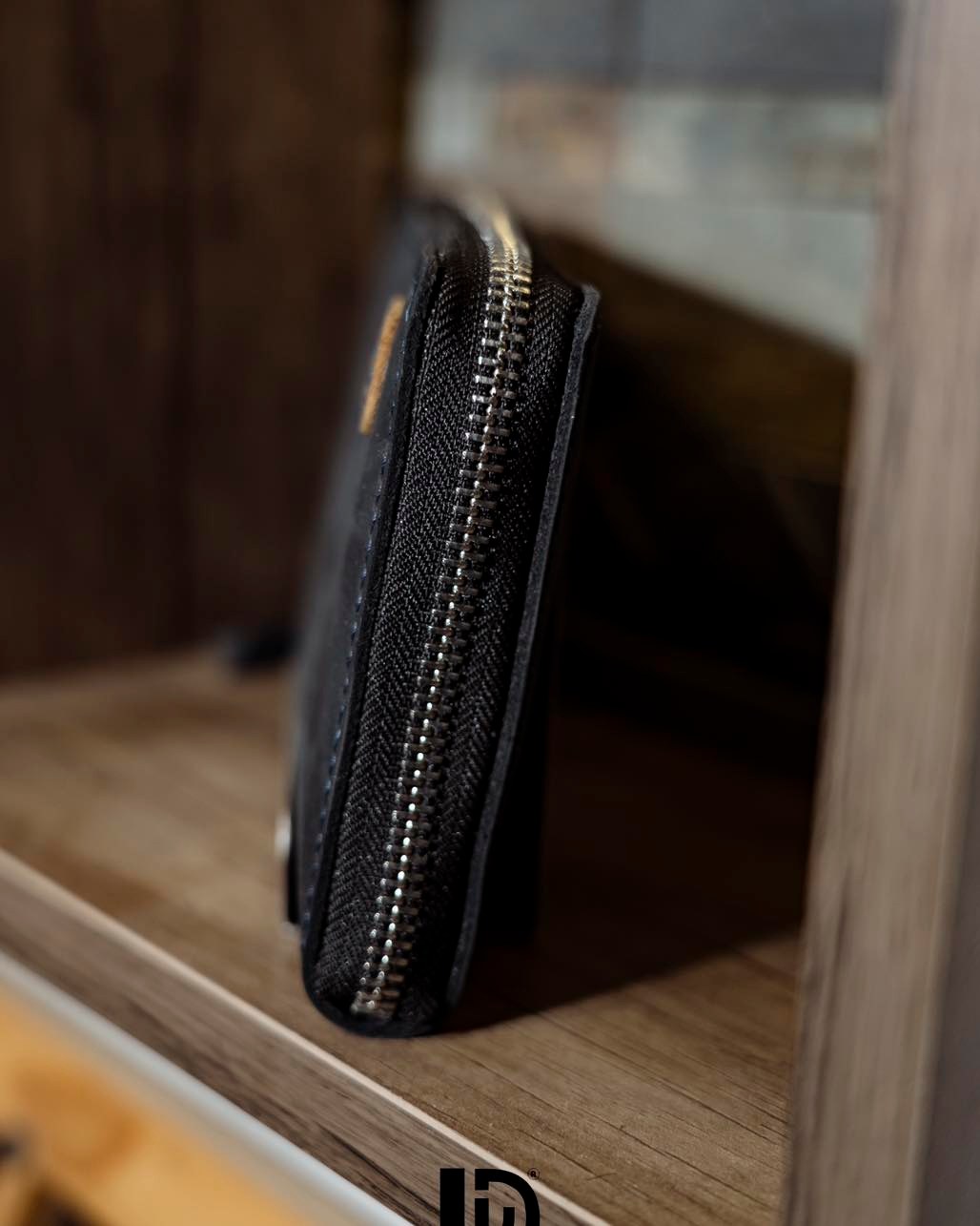 Handmade Men’s Long Leather Wallet with Free Name Engraving