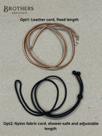 Handmade Virgo Zodiac Necklace, Clear Quartz Crystal Pendant, Leather Cord Astrology Jewelry